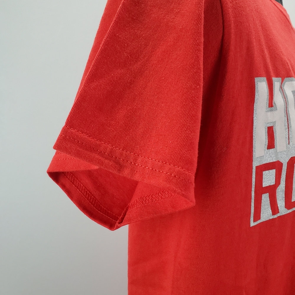 NBA Houston Rockets Basketball James Harden Tee Shirt Jersey Small Red - Picture 4 of 10